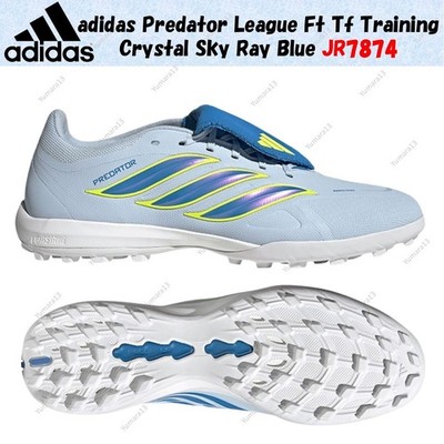 adidas Predator League Ft Tf Training Crystal Sky Ray Blue JR7874 Men's Size