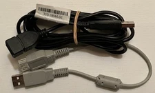 USB Extension Cable 2.0 Type A Male to Type A Female Cord 4Ft 5" + adapter 8"