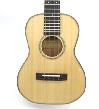 Pono Ko'olau Spruce Top Maple Body Ukulele Bright Rich Tone Used