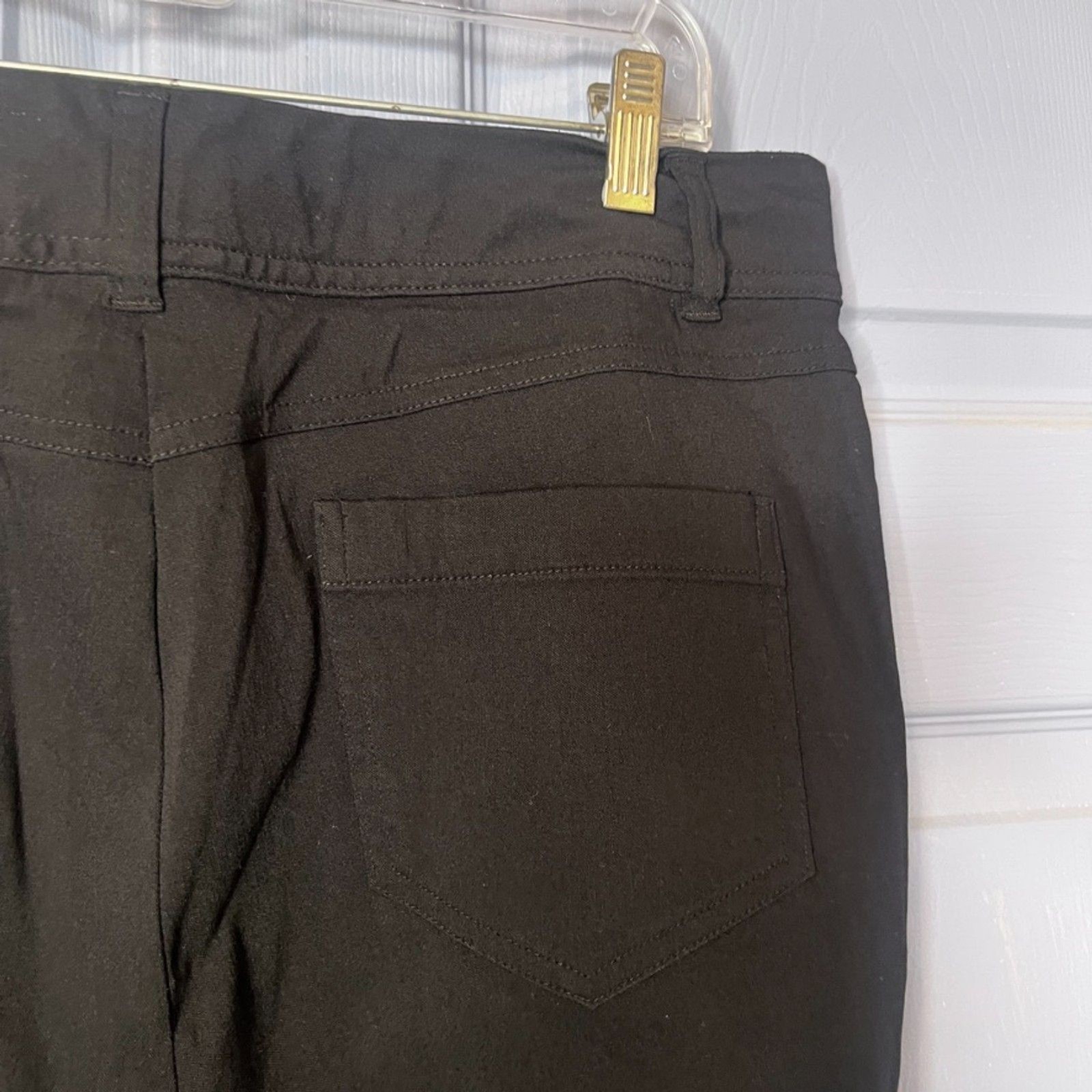 JM Collection Basic Black Straight Leg Dress Pant… - image 6