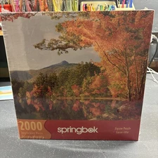 Fall Landscape Springbok Hallmark Sealed New 2000 Piece  Puzzle