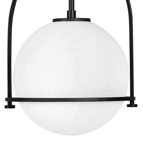 Hinkley Somerset 11 1/2" Wide Black Orb Globe Mini Pendant Light - Picture 8 of 10