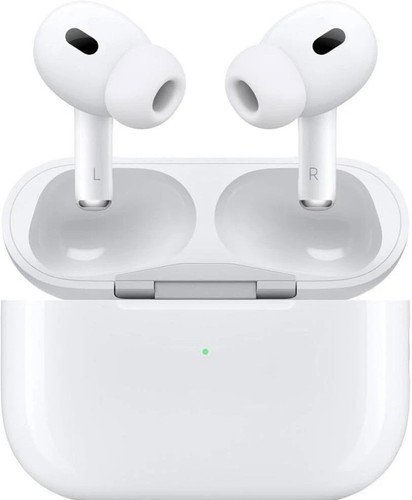 Apple AirPods Pro 2nd Generation with MagSafe Wireless Charging Case - White