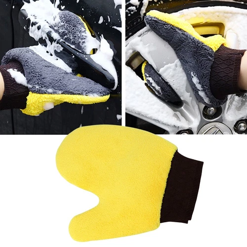 Multi Purpose Cleaning Mitts Perfect for Washing Cars Drying Glass and More