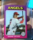 2019 ARCHIVES BASEBALL SHOHEI OHTANI SP MINI CARD # 75M-1 "RARE"
