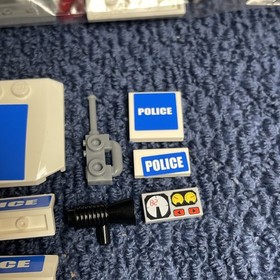 LEGO City 7236 Police Car 100% Complete Good Shape