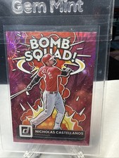 2022 Panini Donruss - Bomb Squad Nick Castellanos #BS-10 Pink Fireworks💥💥💥