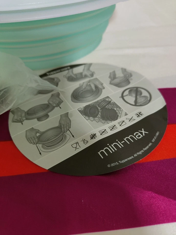 Set Ciotole Mini Max Tupperware 2L 1.5L 950ml Nuove - Immagine 3 di 4