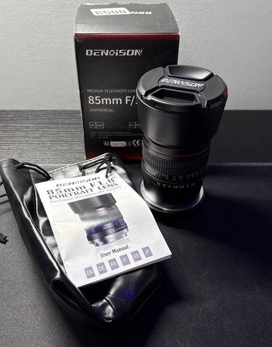 Benoison Medium Telephoto Lens 85mm F/1.8 Aspherical For Canon RF - Picture 3 of 3