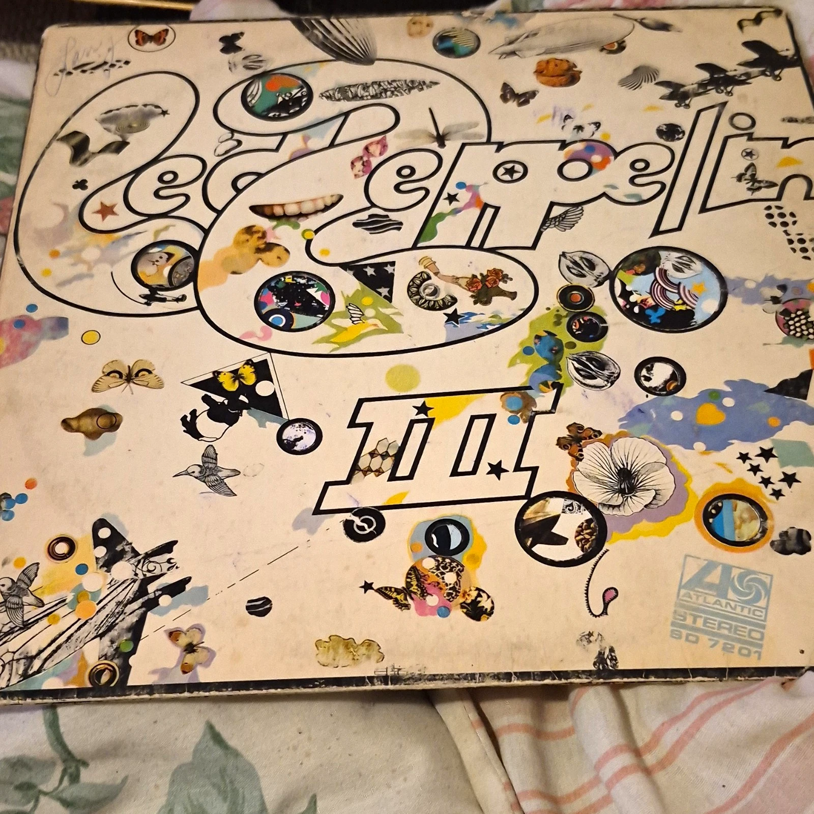 Led Zeppelin Led Zeppelin III 12" Vinyl LP Stereo Atlantic SD 7201 Sleeve