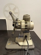 Vintage Bell & Howell Projector Design 273 Model A 16MM W/Case Works