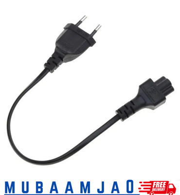 Power Adapter Cord EU 2 Pin Male To IEC 320 C5 Micky For Notebook Power Supply 3