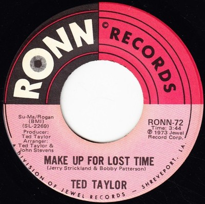 Ted Taylor - Make Up For Lost Time, 7'', (Vinyl)