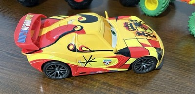 Disney Pixar Cars 2 MIGUEL CAMINO Lights & Sounds! 8.5 Inches