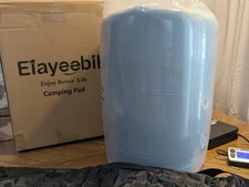 Memory Foam GEL Camping Mattress Roll Up Yoga, Pilates Mat 74”x 30”x3”