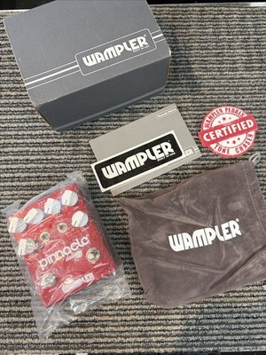 Wampler Pinnacle Deluxe V2 Overdrive/Distortion Pedal W/ Box & Bag