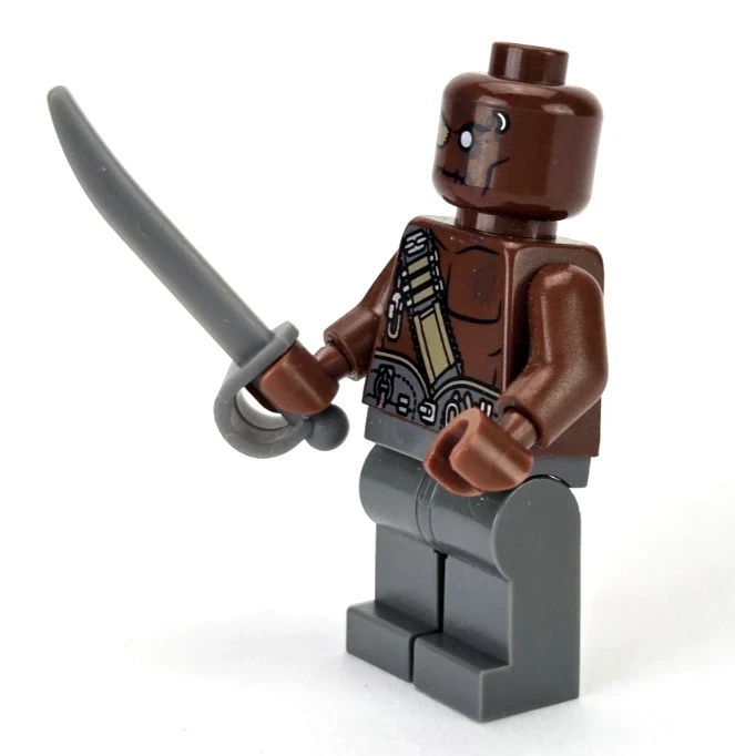 LEGO Piratas Caribeño Minifigura Artillero Zombie POC014 de 4191 Capitanes Cabina Foto 3 de 4