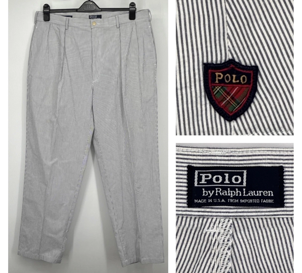 Polo Ralph Lauren Striped Cotton Pants for Men for sale | eBay
