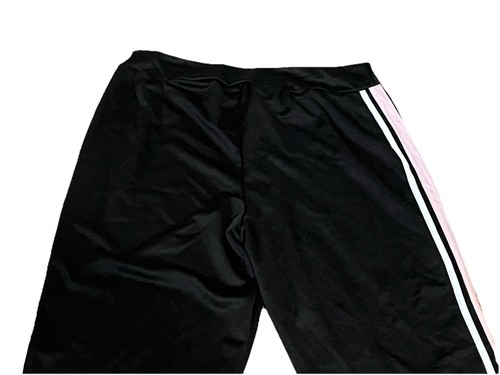 Fame 4 Fifteen sportliche Damen-Jogginghose 2X schwarz mit rosa weißen Streifen USA - Bild 6 von 6
