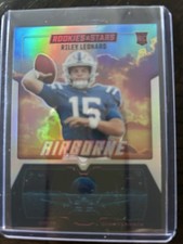 2025 Panini Rookies & Stars - Airborne Riley Leonard #27 Silver (RC)