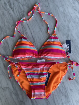 NWT Gap Old Navy Striped Bikini Swimsuit XS