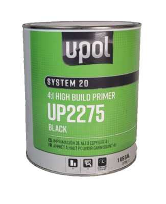 2K Urethane Primer HS Gallon BLACK DTM U-Pol UP2275 UPOL System 20 | eBay