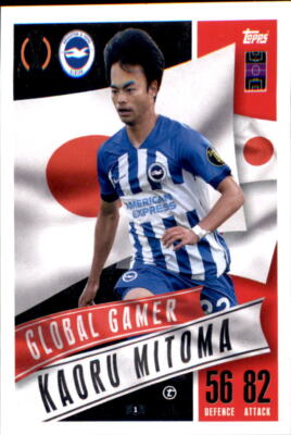 Champions League EXTRA 2023/24 Card 202 - Kaoru Mitoma - Global Gamer