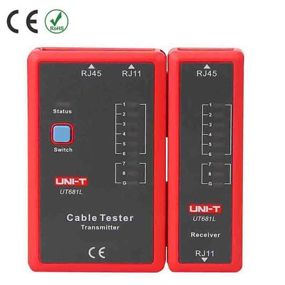 UNI-T UT681L Kabeltester Serie Handheld Kabel für RJ45/RJ11