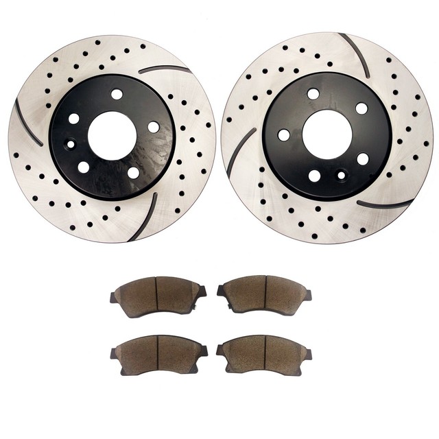 Front Brake Rotors + Pads fit for 20112015 Chevrolet Cruze 20122016