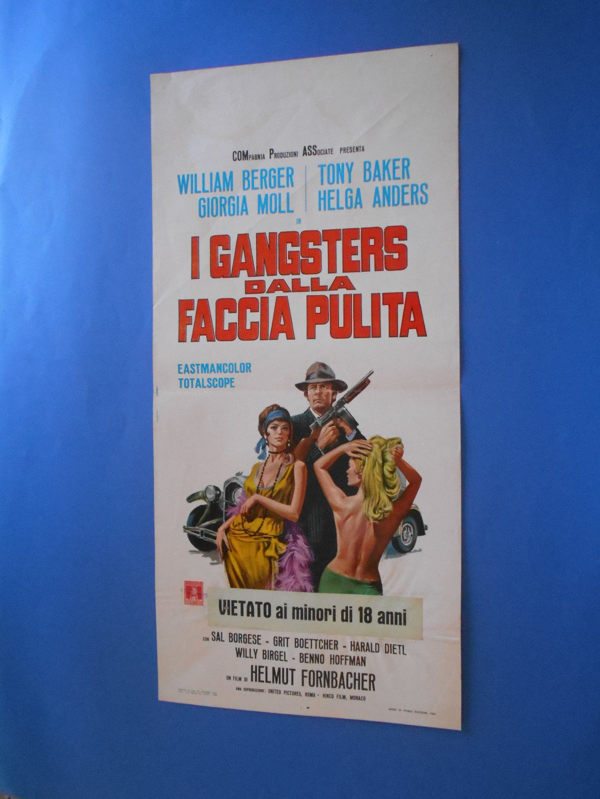 Locandina di I Gangsters Dalla Faccia Pulita (1968)