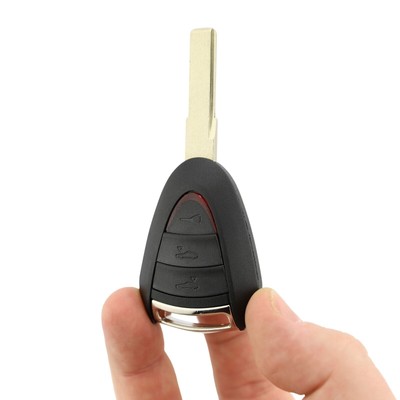 Porsche Boxster 3-Tasten-Autoschlüssel-Ersatzgehäuse AOPO-CK06