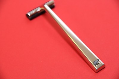 Collectible Manual Safety Shaver ACCA KAPPA Italy Long Handle Razor Blades