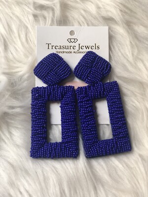NWT Treasure Jewels Beaded Earrings