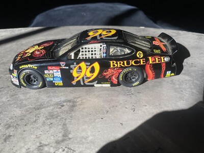 ミニカー Ford Taurus and Tool Box #99 99 Jeff Burton Bruce Lee 1:24 Diecast NASCAR Ford Taurus Mattel