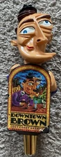 Downtown Brown Lost Coast Brewery Beer Tap Handle Eureka California