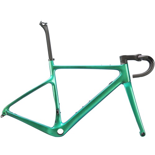 AIRWOLF T1100 Carbon Gravel Frame Cyclocross Touring Bicycle Road Bike Clear - Picture 24 of 29