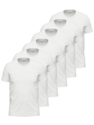 Ammann Close to you 10554 6er Pack Herren Shirt 1/2 Arm in 4 Farben