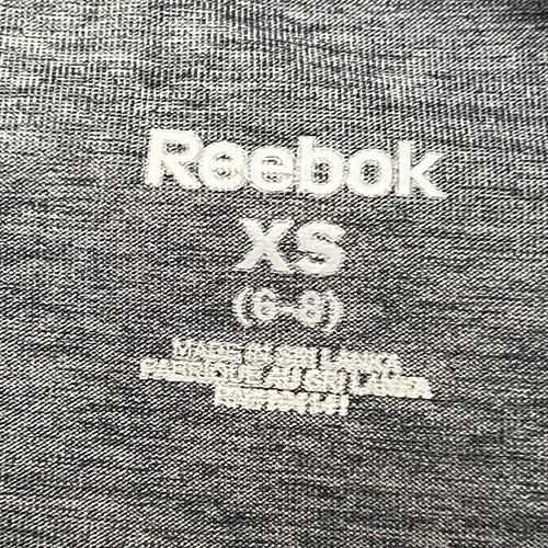 Reebok Shirt Girls XS When in Doubt Dance Speedwick Mesh Cutout Short Sleeves - Picture 7 of 11