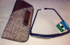 VINTAGE COOL RAY POLAROID SUNGLASSES Blue New With Tags