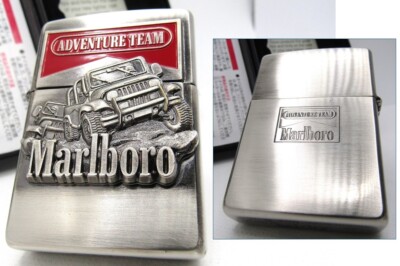 Marlboro Adventure Team Zippoライター Marlboro Jeep Adventure Team Zippo 1998 Unfired Rare | eBay