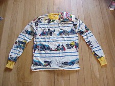 Vtg 1975 Rob Roy SUPERMAN  BATMAN Tee Shirt Top "Super Stars" size 16 NEW w/TAG