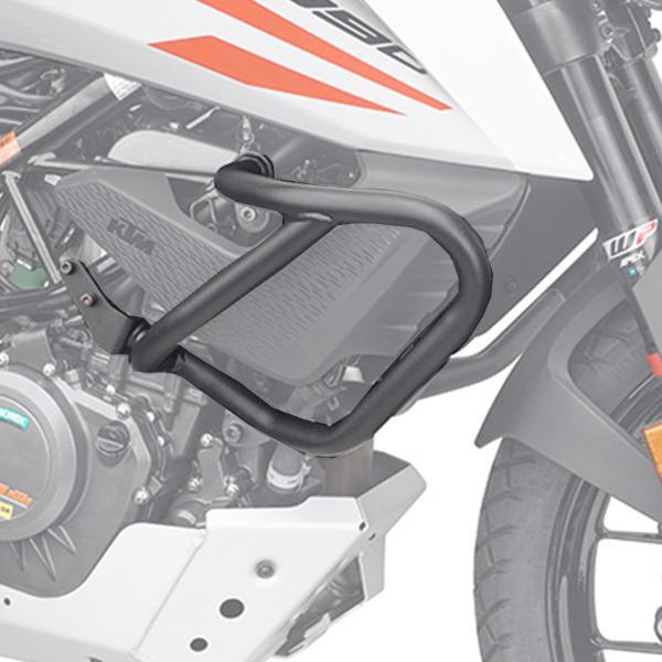 Kappa black tubular crash bars KTM 390 Adventure 2020-2022
