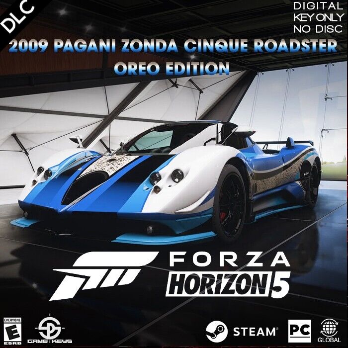 Forza Horizon 5, 2009 Pagani Zonda Cinque Roadster, STEAM