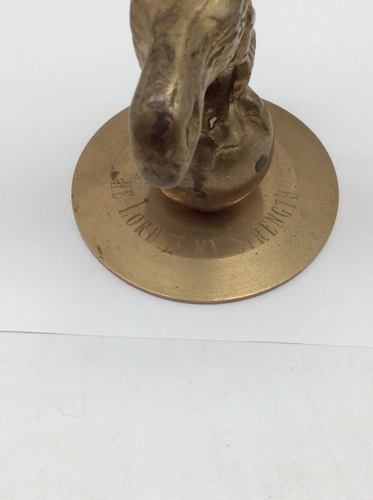 Vintage Brass Eagle Statue Figure Americana Bird Americana Art Taiwan - Picture 10 of 11