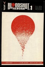 2015 Bloodshot Reborn #1 Pullbox Preview Valiant Comic