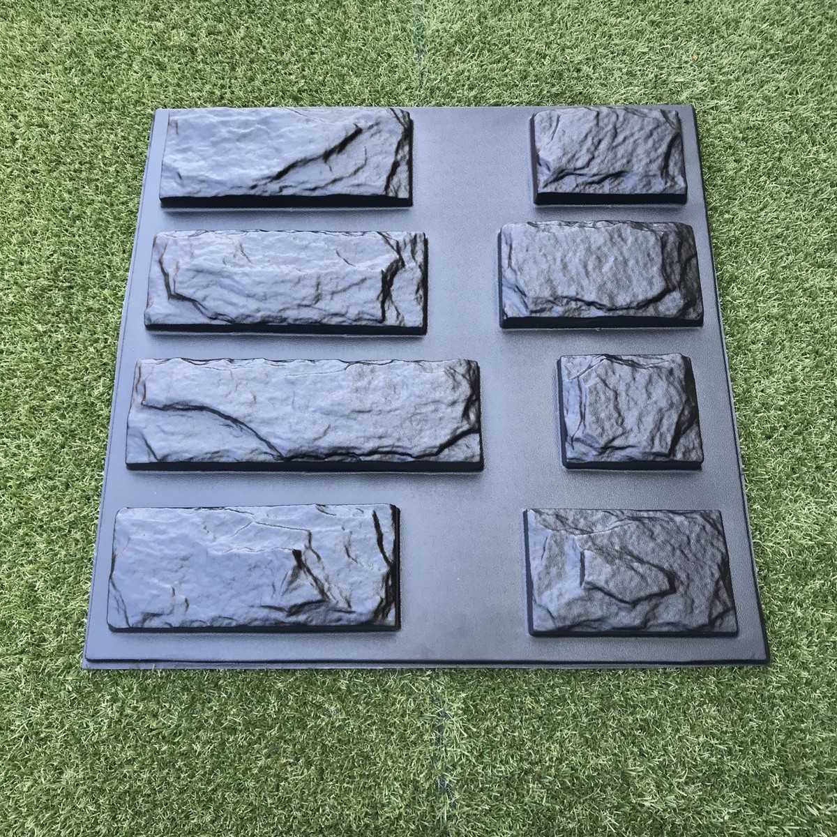 Decorativi Cemento Impiallacciatura Gomma Di Silicone - Foto 3