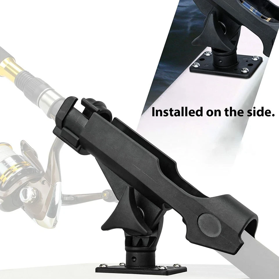 Adjustable Fishing Rod Holder for Boat, Kayak, pontoon boat with 3 Mount - Image 2 of 4