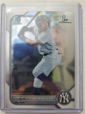 Fidel Montero 2022 Bowman Chrome 1st Bowman Chrome New York Yankees #BCP-74 