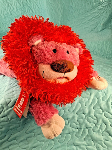 Battery Operated PURRCY the LION Hallmark NWT Plush Purrs Laughs Valentine's Day - Picture 4 of 12