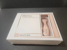 BeautyBio GloPro Microneedling Rejuvenation Skin Firming Tool Kit Pink Leopard